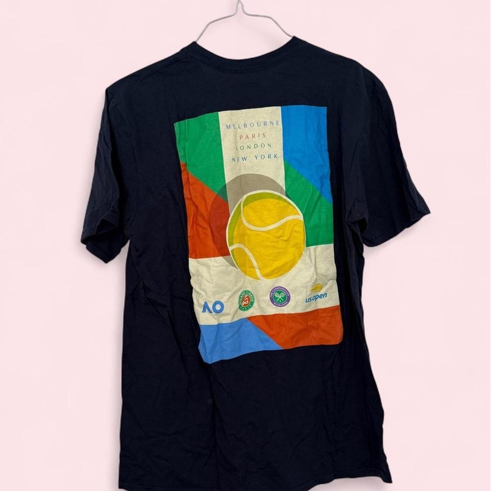 USTA US Open 2022 Grand Slam Tennis Tee | Navy | Size L